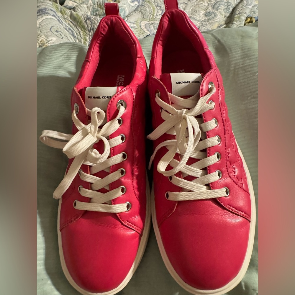 Michael Kors Women's Red Sneakers